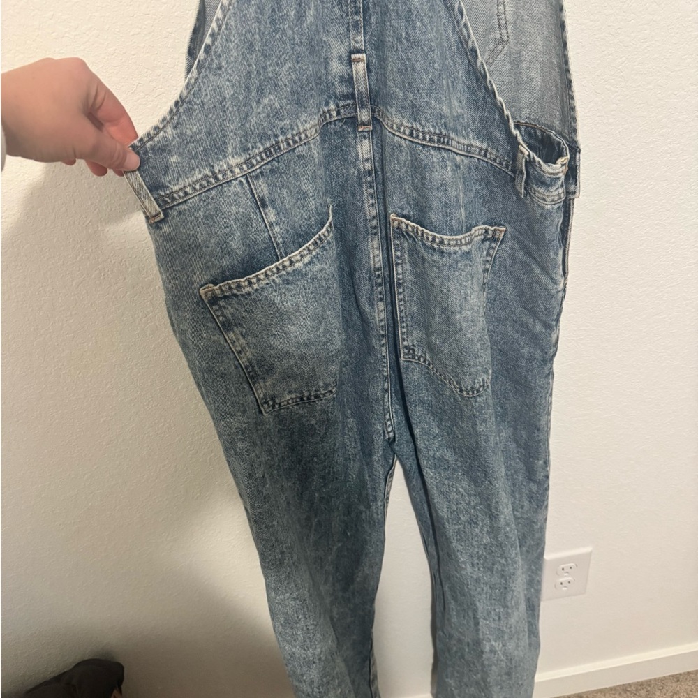 We The Free Blue Denim Overalls - Picture 4 of 4